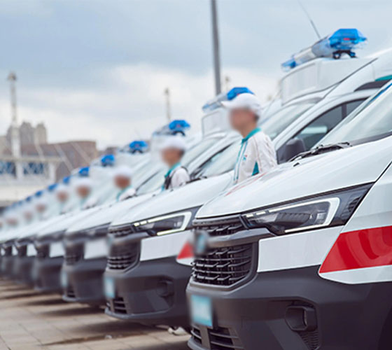 和平县服务车队展示